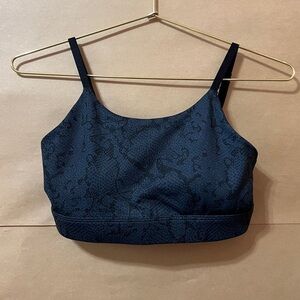 Anthropologie | All Fenix Python Print Sports Bra Snakeskin Size XS